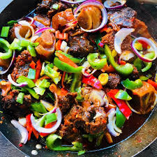 PEPPERED COW MEAT